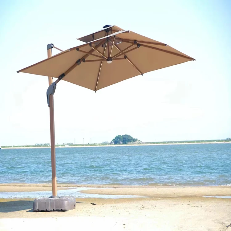 Garden Parasol With Base